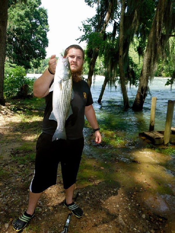 Saluda river stiper